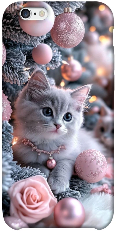 Чохол на Apple iPhone 6/6s plus (5.5") Christmas Kitty фото 1 з 1