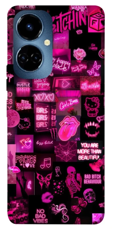 Чехол на TECNO Camon 19 Pro Hot collage ver.8 фото 1 из 1