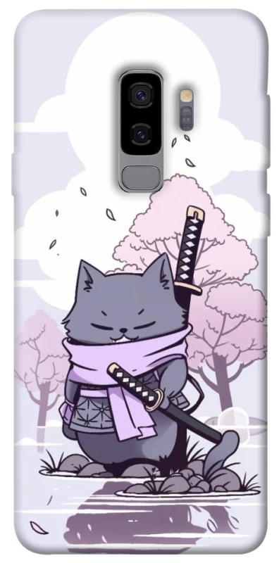 Чохол на Samsung Galaxy S9+ Samurai cat фото 1 з 1