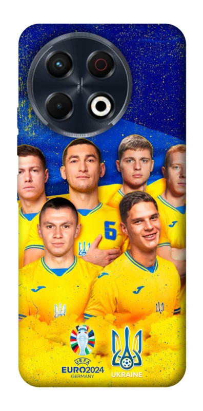 Чехол на TECNO Spark 30 Pro (KL7) Сбоная Украины v2 фото 1 из 1