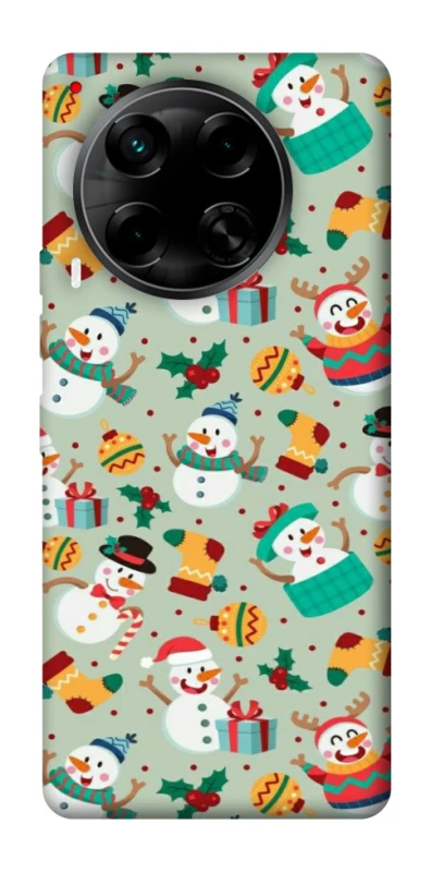 Чехол на TECNO Camon 30 (CL6) Новогодний v2 фото 1 из 1