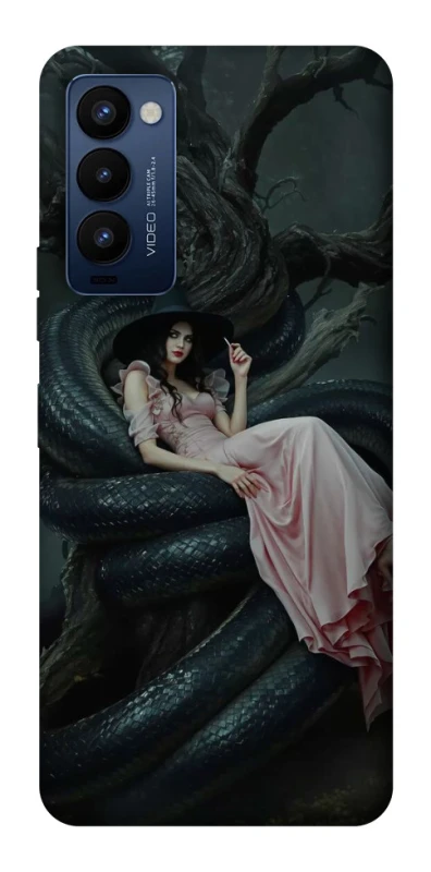 Чехол на TECNO Camon 18 Pro Halloween Witch ver.7 фото 1 из 1