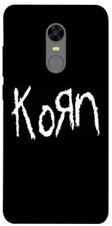 Чохол на Xiaomi Redmi 5 Plus / Redmi Note 5 (Single Camera) Korn logo фото 1 з 1
