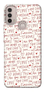 Чехол на Motorola Moto E40 Love aesthetic ver.4 фото 1 из 1
