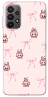 Чохол на Samsung Galaxy A23 4G Pink bows and Labubus фото 1 з 1