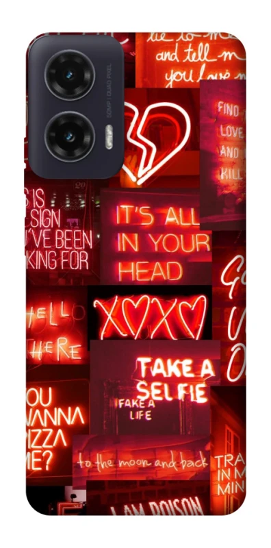 Чохол на Motorola Moto G35 Love collage ver.7 фото 1 з 1