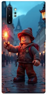 Чохол на Samsung Galaxy Note 10 Plus Roblox Fire Logo Blue Flames фото 1 з 1