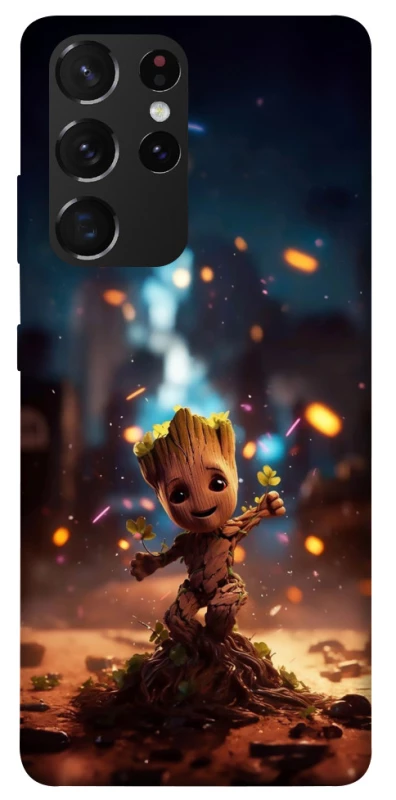 Чехол на Samsung Galaxy S21 Ultra Baby Groot v3 фото 1 из 1