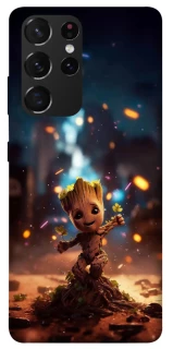 Чехол на Samsung Galaxy S21 Ultra Baby Groot v3 фото 1 из 1