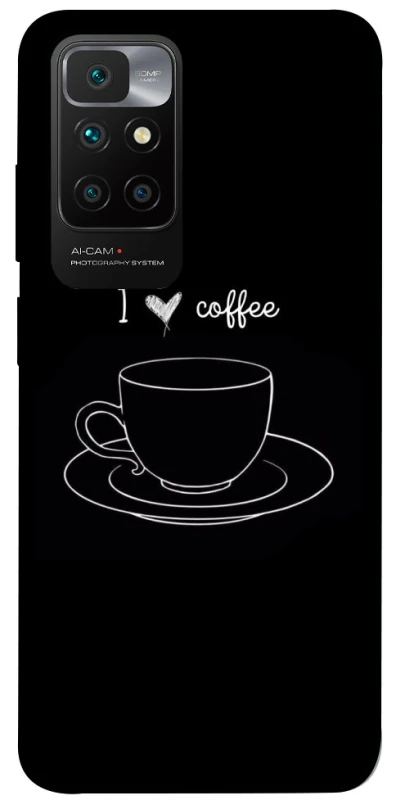 Чехол на Xiaomi Redmi 10 Black coffee фото 1 из 1