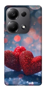 Чехол на Xiaomi Redmi Note 13 Pro 4G Red hearts фото 1 из 1