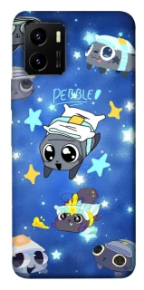 Чехол на Vivo Y15s Pebble kitten stars фото 1 из 1