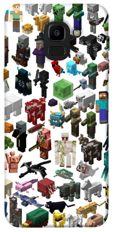 Чохол на Samsung J600F Galaxy J6 (2018) Minecraft v4 фото 1 з 1