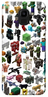 Чохол на Samsung J600F Galaxy J6 (2018) Minecraft v4 фото 1 з 1