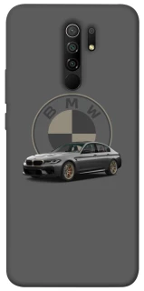 Чехол на Xiaomi Redmi 9 BMW grey v2 фото 1 из 1