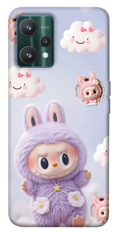 Чохол на Realme 9 Pro Labubu & clouds фото 1 з 1