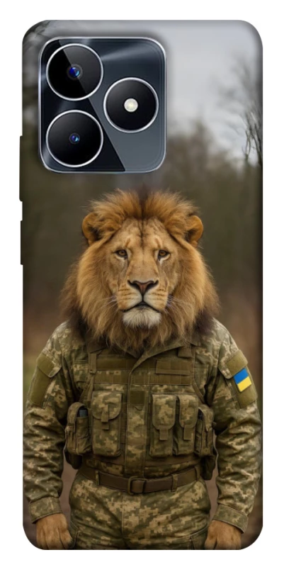 Чохол на Realme C53 Лев захисник фото 1 з 1