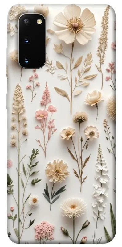 Чехол на Samsung Galaxy S20 Floral design ver.1 фото 1 из 1