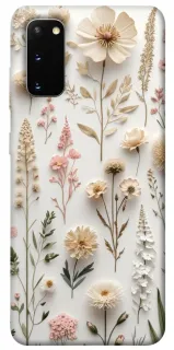 Чехол на Samsung Galaxy S20 Floral design ver.1 фото 1 из 1