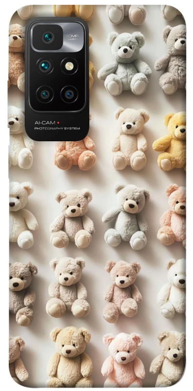 Чохол на Xiaomi Redmi 10 Teddy Bears фото 1 з 1