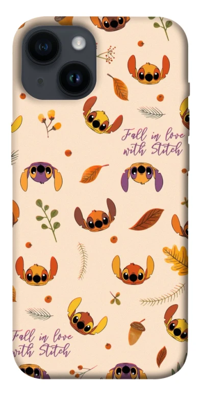 Чохол на Apple iPhone 14 (6.1") Fall in love with Stitch фото 1 з 1