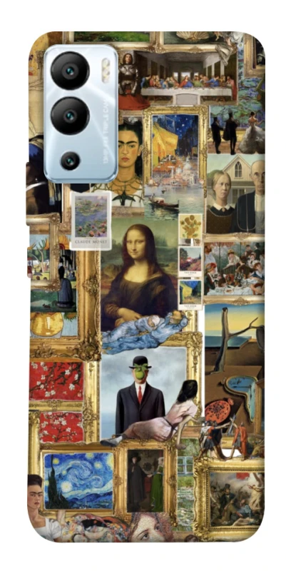 Чохол на Infinix Hot 12i Art collage ver.9 фото 1 з 1