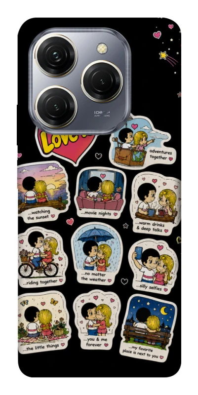 Чохол на TECNO Spark 20 Pro Love is ver.4 фото 1 з 1