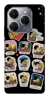 Чехол на TECNO Spark 20 Pro Love is ver.4 фото 1 из 1