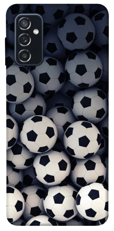 Чохол на Samsung Galaxy M52 Футбольні м'ячи фото 1 з 1