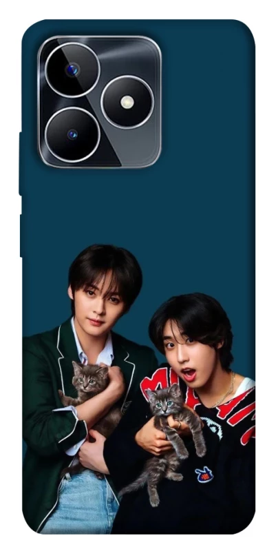 Чехол на Realme C53 Lee Know and Han - Stray Kids фото 1 из 1