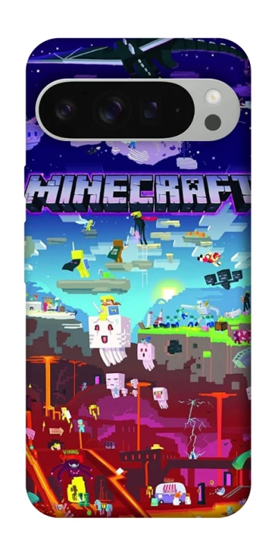 Чехол на Google Pixel 9 Pro XL Minecraft world фото 1 из 1