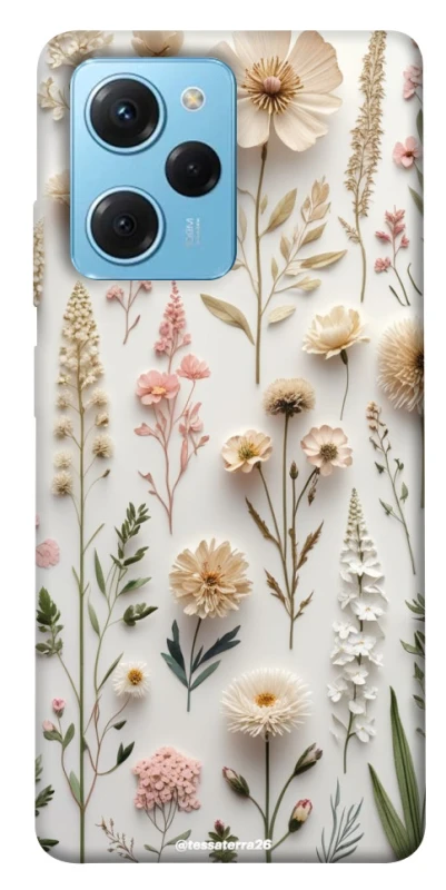 Чохол на Xiaomi Poco X5 Pro 5G Floral design ver.1 фото 1 з 1