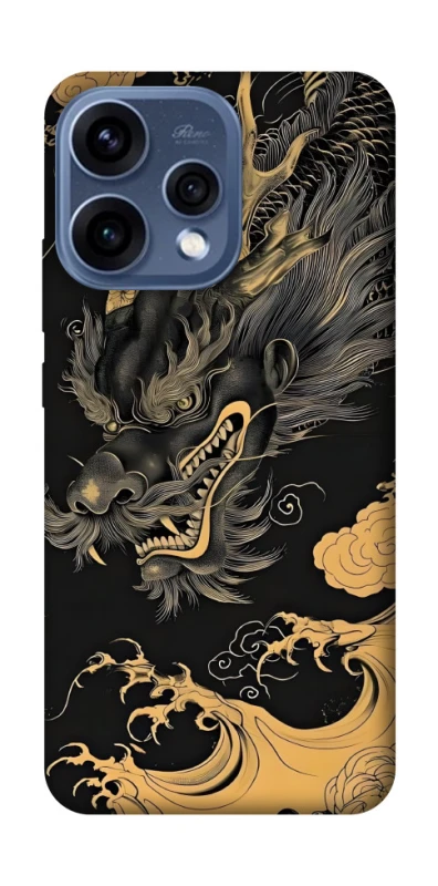 Чохол на Oppo Reno 15 gold dragon фото 2 з 2