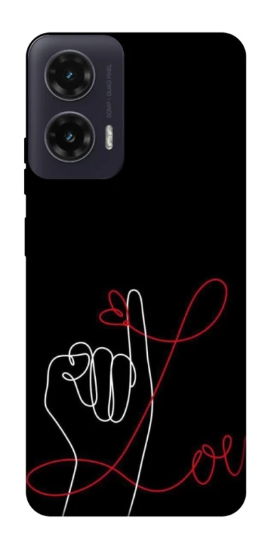 Чохол на Motorola Moto G35 Pair romantic theme ver.9 фото 1 з 1