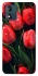 Чехол на Motorola Moto E13 Красные тюльпаны фото 1 из 1