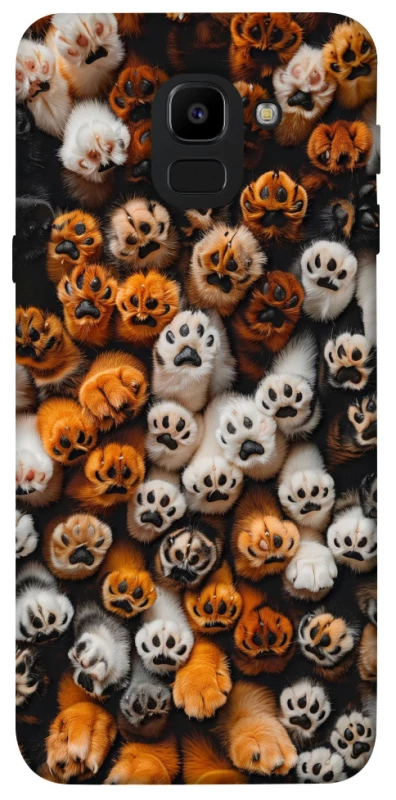 Чохол на Samsung J600F Galaxy J6 (2018) Сat paws фото 1 з 1