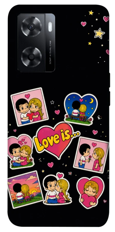 Чехол на Oppo A57s Love is фото 1 из 1