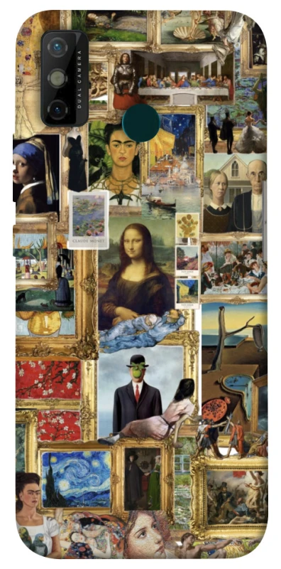 Чохол на TECNO Spark 6 Go Art collage ver.9 фото 1 з 1