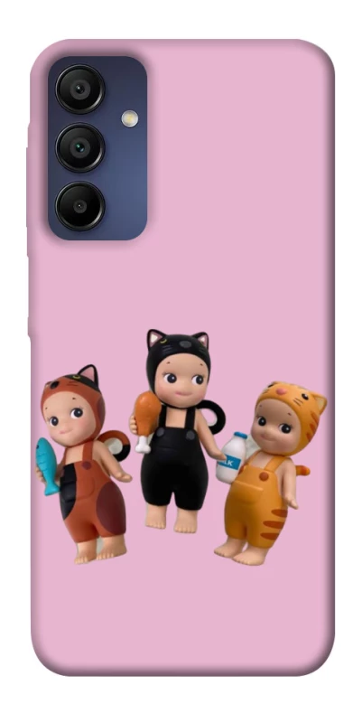 Чохол на Samsung Galaxy A15 4G/5G Cat Cafe Trio фото 1 з 1