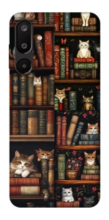 Чохол на Samsung Galaxy M16 5G Cats & Books фото 1 з 1