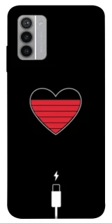 Чохол на Nokia G42 Charge your heart фото 1 з 1