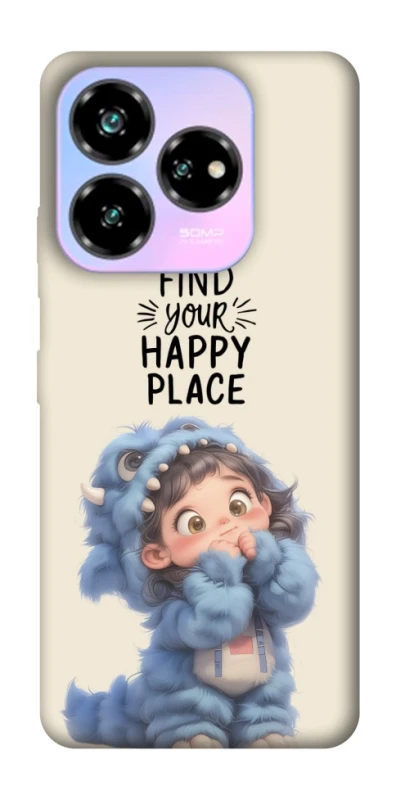 Чохол на ZTE Nubia V60 Desing Happy Place фото 1 з 1