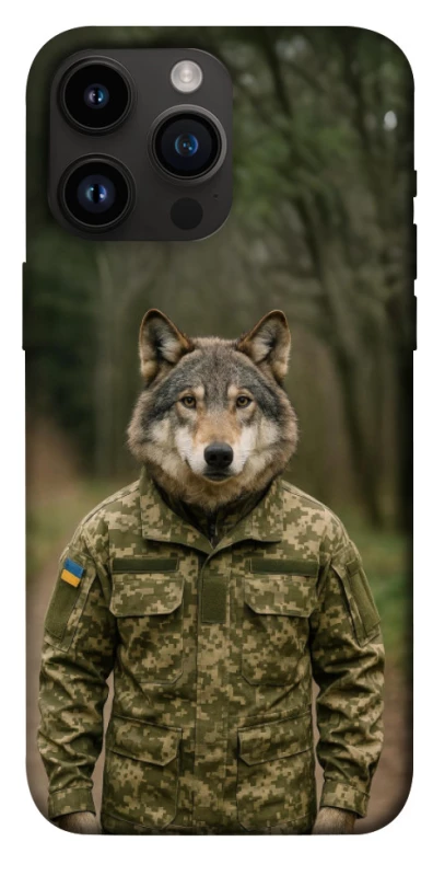 Чохол на Apple iPhone 14 Pro Max (6.7") Вовк захисник фото 1 з 1