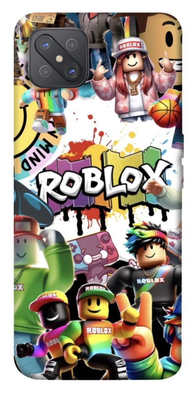 Чохол на Oppo A92s Roblox Characters Collage фото 1 з 1