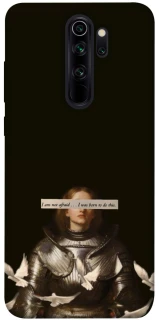 Чехол на Xiaomi Redmi Note 8 Pro Not afraid фото 1 из 1