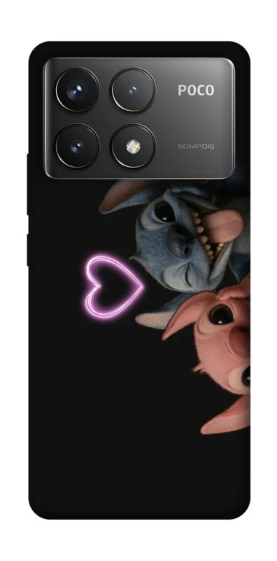 Чохол на Xiaomi Poco F6 Pro Love Stitch & Angel фото 1 з 1