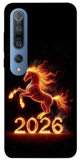 Чохол на Xiaomi Mi 10 / Mi 10 Pro Red Fire Horse ver.1 фото 1 з 1