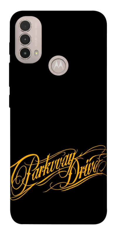 Чохол на Motorola Moto E40 Parkway Drive logo фото 1 з 1