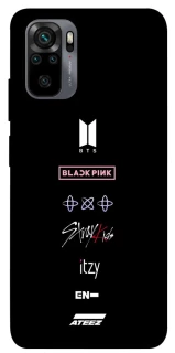 Чехол на Xiaomi Redmi Note 10 / Note 10s K-pop Logo фото 1 из 1