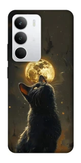 Чохол на Realme C71 Кіт під місяцем v2 фото 1 з 1